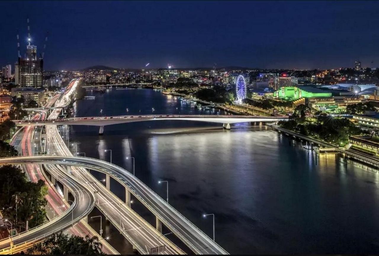 80m² 2 slaapkamer, 1 privé badkamer Appartement in Brisbane centrum Buitenkant foto